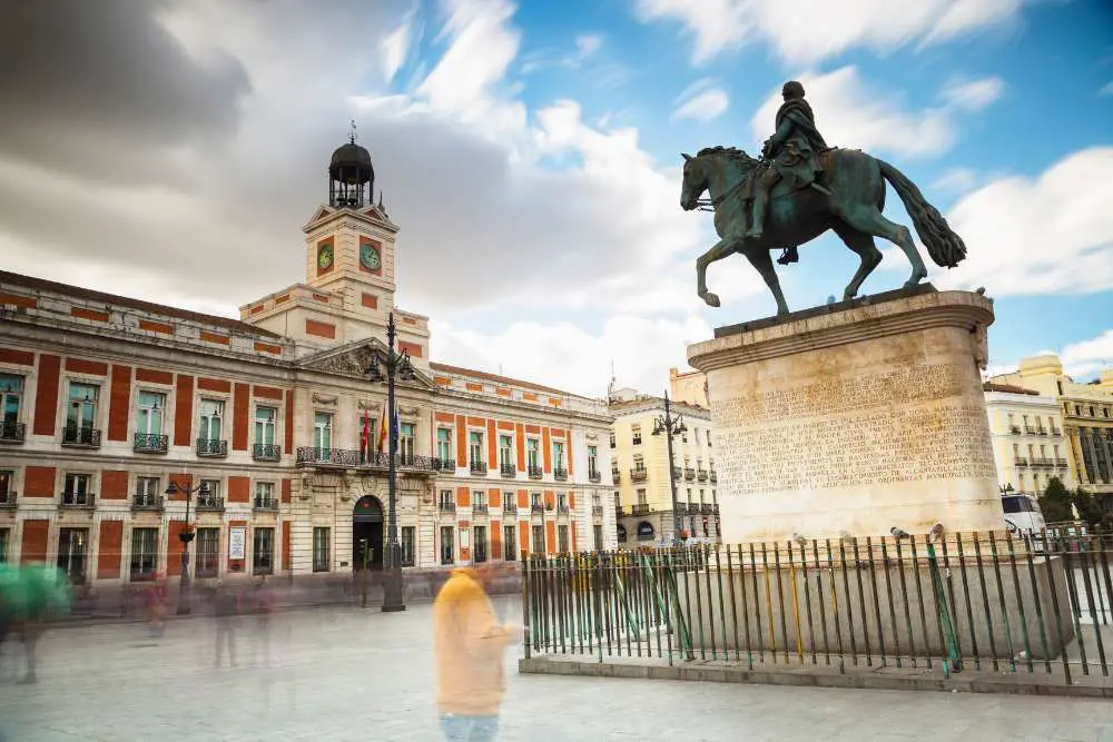 horse statue in spain