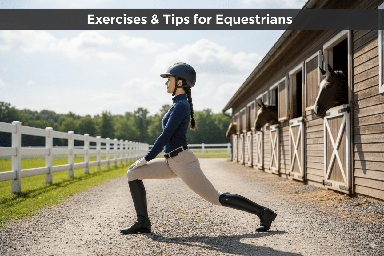 Horseback riding fitness