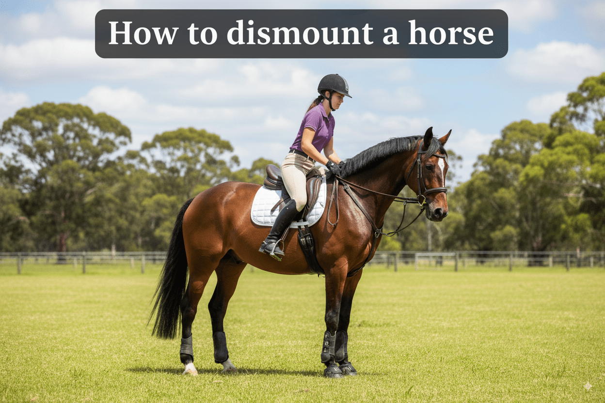 How to get off horse