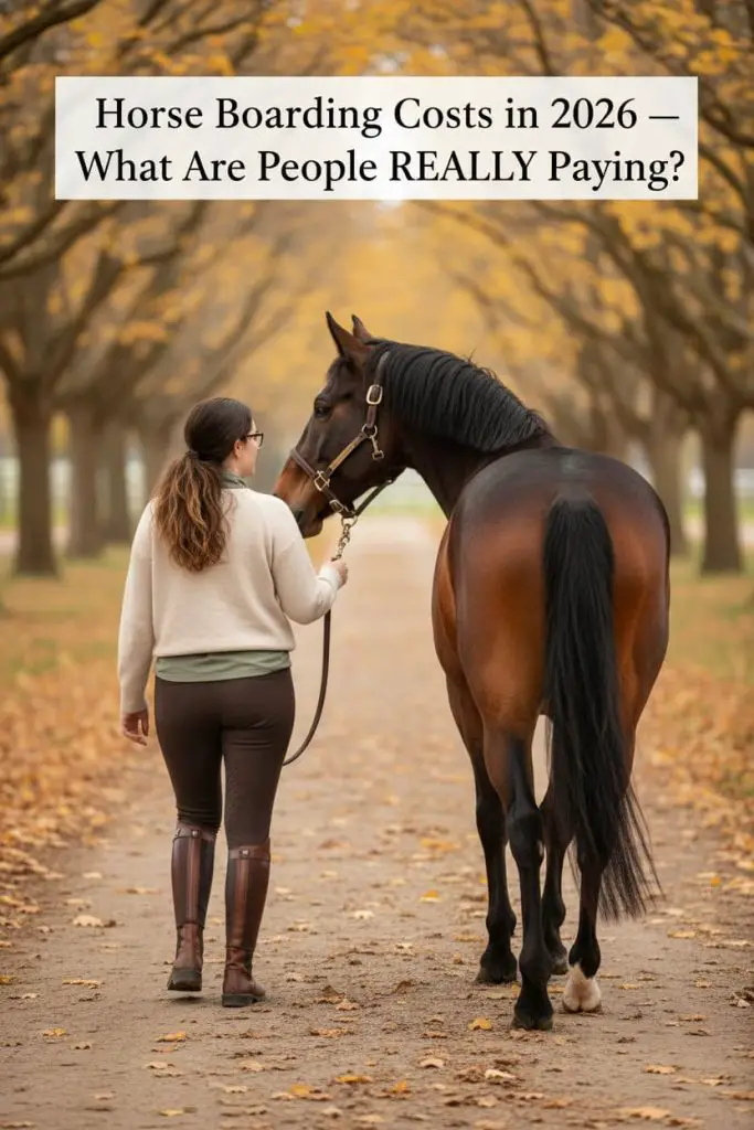 Horse Boarding Cost 2026: Full Price Breakdown by State & Board Type